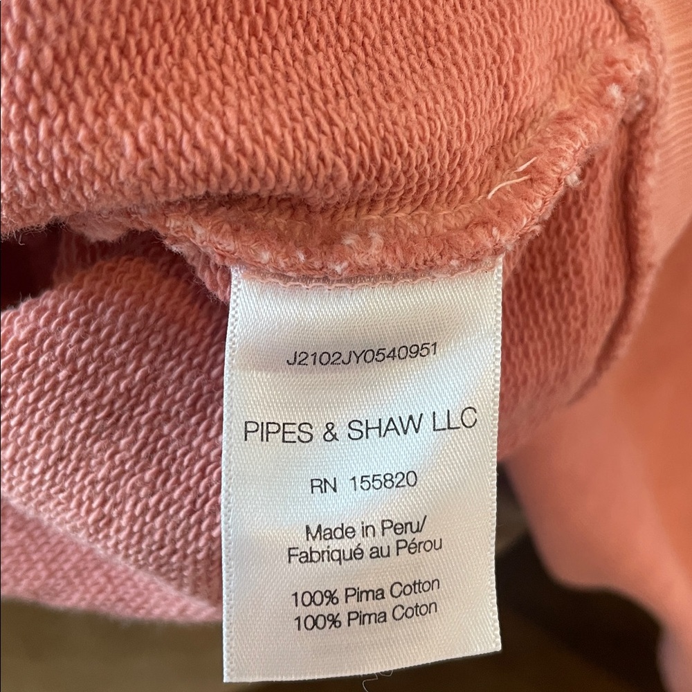 Veronica Beard Dusty Rose Half-Zip Sweatshirt - Picture 7 of 7
